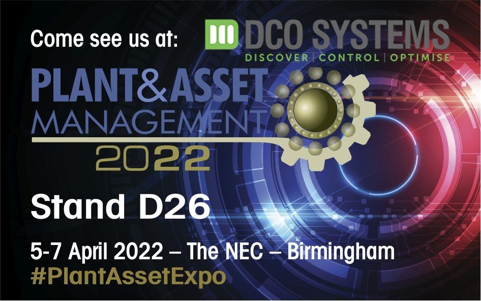 DCO Systems set to debut at Plant & Asset Management Show